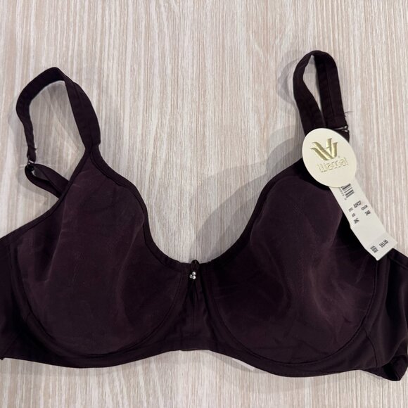 NWT Wacoal Underwire Bra - Chocolate Brown - Size 36C - Picture 1 of 2